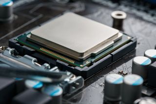 A generic Intel CPU chip
